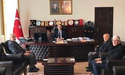 Afşin Kurs ve Okul Talebelerine Yardım Derneği’nden Kaymakam Sarıdoğan’a Ziyaret