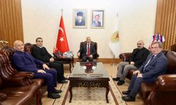 Vali Ünlüer’e Makam Ziyaretleri