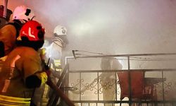 Metruk Ev Alevlere Teslim Oldu