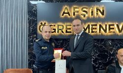 Afşin İlçe Emniyet Müdürü Topal’a Veda Programı Düzenlendi