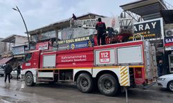 Afşin’de Tehlike Oluşturan Buz Sarkıtlarına İtfaiyeden Müdahale