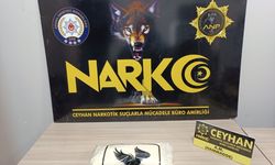 Adana'da 1 kilo 39 gram sentetik uyuşturucu ham maddesi ele geçirildi