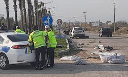 Adana'da SUV tipi araçla çarpışan motosikletin sürücüsü öldü