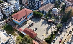 Alanya'da okulda çıkan yangın söndürüldü