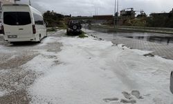 Alanya'da sağanak ve dolu etkili oldu