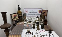 Antalya'da tarihi eser operasyonunda bir zanlı yakalandı