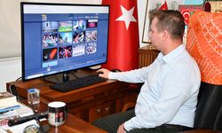 Gülnar Belediye Başkanı Fatih Önge, AA'nın 'Yılın Kareleri' oylamasına katıldı