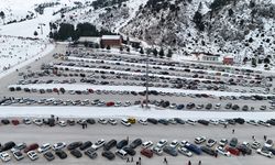 Isparta Davraz Kayak Merkezi tatilcilerle şenlendi