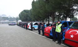 Kahramanmaraş'ta jandarmaya ve emniyete tahsis edilen 88 araç hizmete alındı