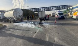 Kahramanmaraş'ta tır ile çarpışan kamyonetteki 2 kişi yaralandı