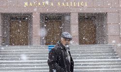 Malatya'da kar yağışı nedeniyle motosiklet trafiği yasaklandı