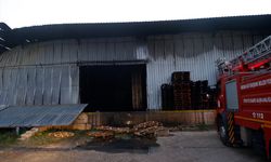 Mersin'de narenciye paketleme fabrikasında çıkan yangın söndürüldü