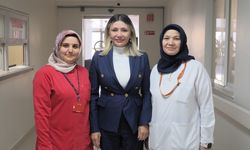 Mersin'de sağlık çalışanları, AA'nın 'Yılın Kareleri' oylamasına katıldı