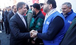 Sudan'a insani yardım ulaştıracak '6. İyilik Gemisi' Mersin'den uğurlandı