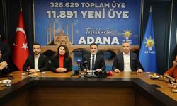 AK Parti'nin Adana'daki üye sayısı 328 bin 629 oldu