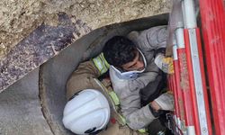 Antakya'da kuyuya düşen vatandaş yaralandı