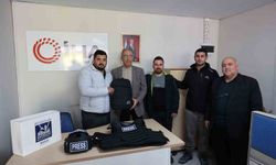 Başkan Yapar'dan İhlas Haber Ajansı ekibine teşekkür