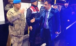 Gazipaşa Kaymakamı yılbaşı gecesinde görevli ekipleri yalnız bırakmadı