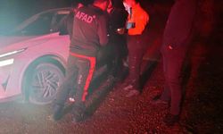 Yaylada mahsur kalan aile kurtarıldı