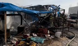 Ahırda Çıkan Yangın Paniğe Neden Oldu