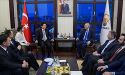 AK Parti Genel Başkanvekili Ala, Çin Komünist Partisi Heyetini Kabul Etti