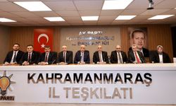 AK Parti Kahramanmaraş İl Başkanlığında Toplantı Düzenlendi