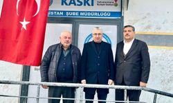Başkan Gürbüz’den Elbistan KASKİ Şube Müdürü Türk’e Hayırlı Olsun Ziyareti