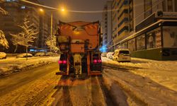 Büyükşehir’den Arterlerde Buzlanmaya Karşı Yoğun Tedbir