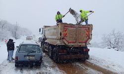Büyükşehir’den Kırsalda da Karla Etkin Mücadele