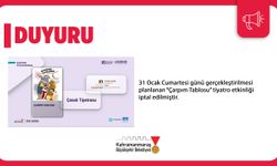“Çarpım Tablosu” Adlı Çocuk Tiyatrosu Etkinliği İptal Edildi