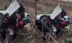 Direksiyon Hâkimiyetini Kaybeden Sürücü Tarlaya Uçtu