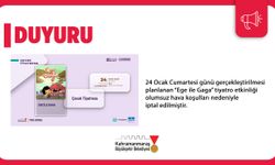 24 Ocak’taki “Ege ile Gaga” Tiyatrosu İptal Edildi