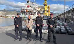 İspanyol Polisi, Atlantik Okyanusu'ndaki Ticari Gemide Yaklaşık 10 Ton Kokain Ele Geçirdi
