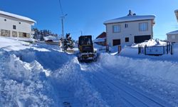 Büyükşehir’in Kırsalda Karla Mücadelesi Kesintisiz Sürüyor