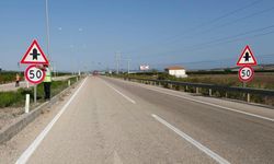 Kara yollarında 58 bin hız levhası kaldırıldı
