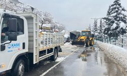 KASKİ’den Karla Mücadeleye Güçlü Destek