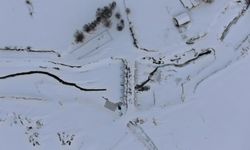 Kastamonu buz kesti: Dereler, barajlar ve göletler dondu