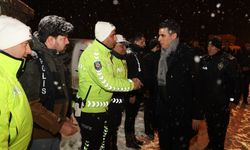 Kaymakam Demirel’den Yılbaşı Öncesi Asayiş ve Karla Mücadele Ziyaretleri