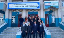 Kaymakam Sarıdoğan’dan Aşık Mahzuni Şerif Ortaokulu’na Ziyaret