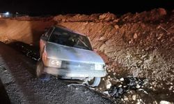 Kontrolden Çıkan Otomobil Şarampole Savruldu: 3 Yaralı