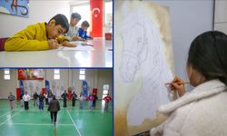 Öğrenciler tatilde gençlik merkezlerindeki faaliyetlerle ekrandan uzaklaşıyor