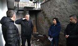 Pursaklar Belediye Başkanı Çetin, projeleri yerinde inceliyor