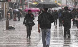 Edirne'de sağanak etkili