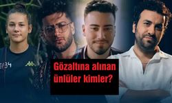 SON DAKİKA | İstanbul Merkezli Uyuşturucu Operasyonu: Gözaltına Alınan Ünlüler Listesi Genişliyor