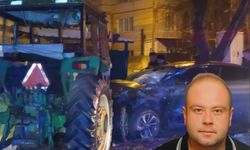 Traktör Römorkuna Çarpan Otomobilin Sürücüsü Hayatını Kaybetti