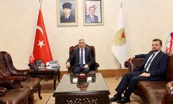 Vali Ünlüer, AB Eğitim ve Gençlik Programları Merkezi Başkanı’nı Makamında Ağırladı