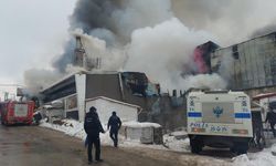 Erzurum'da bir iş yerinde çıkan yangında 1 kişi yaralandı