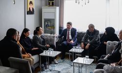 Adalet Bakanı Tunç, Atlas Çağlayan'ın ailesini ziyaret etti