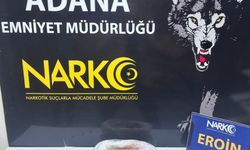 Adana'da evinde 814 gram eroin bulunan zanlı tutuklandı