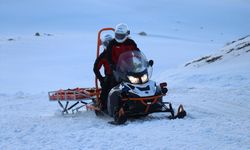 Davraz Kayak Merkezi'nde JAK timleri görev başında